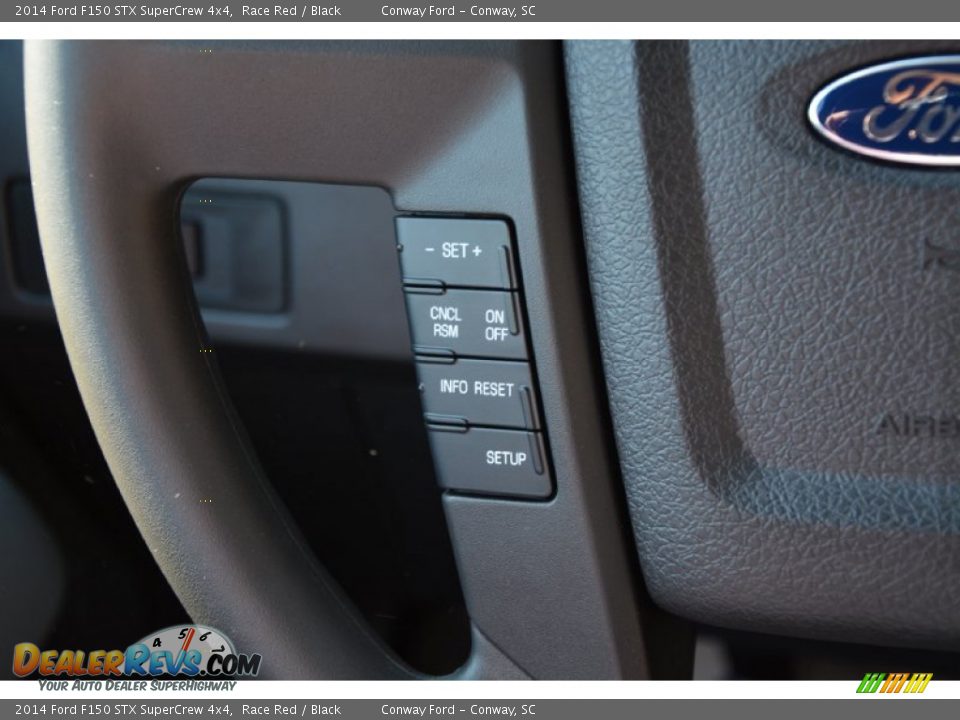 2014 Ford F150 STX SuperCrew 4x4 Race Red / Black Photo #24