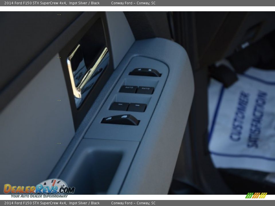 2014 Ford F150 STX SuperCrew 4x4 Ingot Silver / Black Photo #19