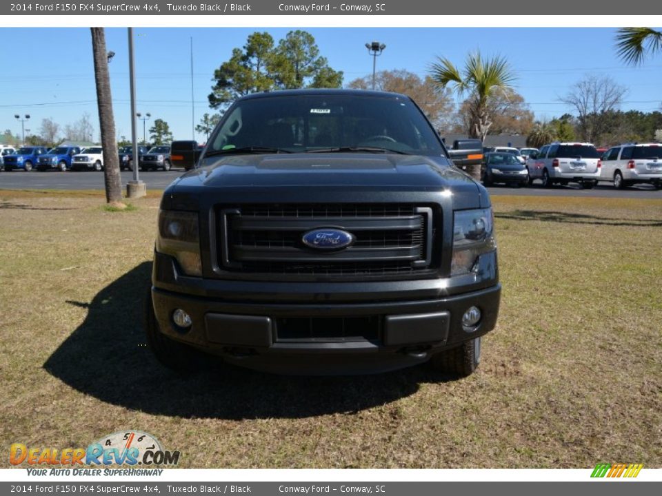 2014 Ford F150 FX4 SuperCrew 4x4 Tuxedo Black / Black Photo #2