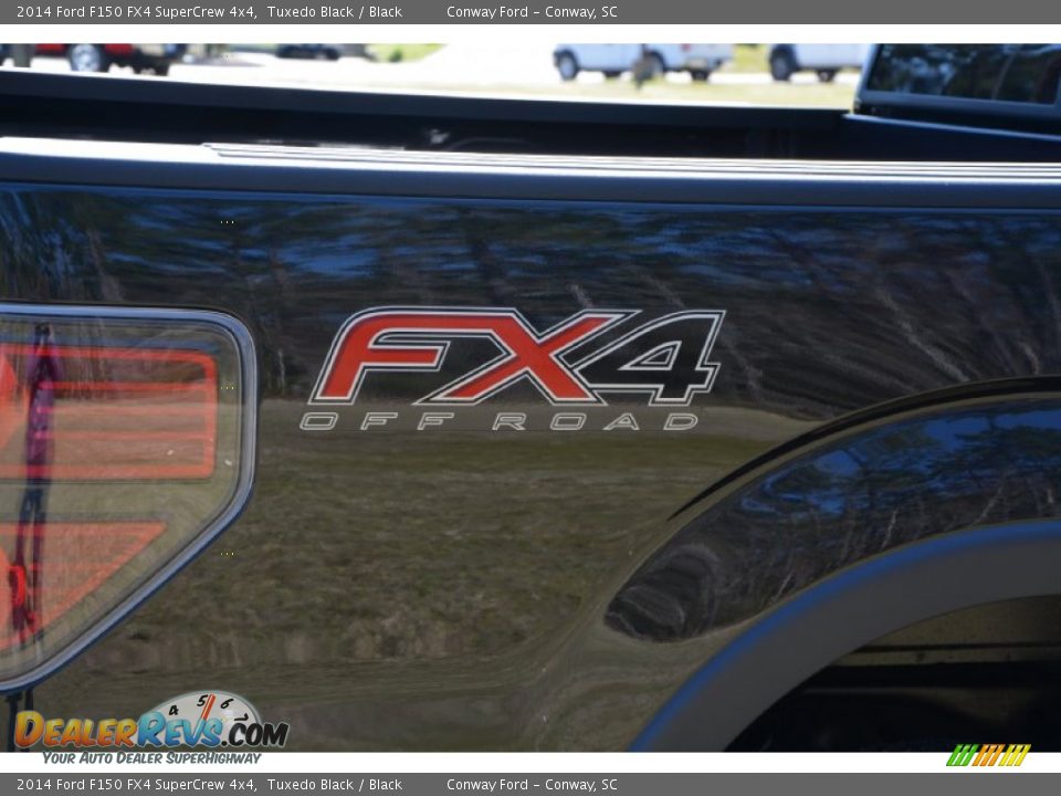 2014 Ford F150 FX4 SuperCrew 4x4 Tuxedo Black / Black Photo #5