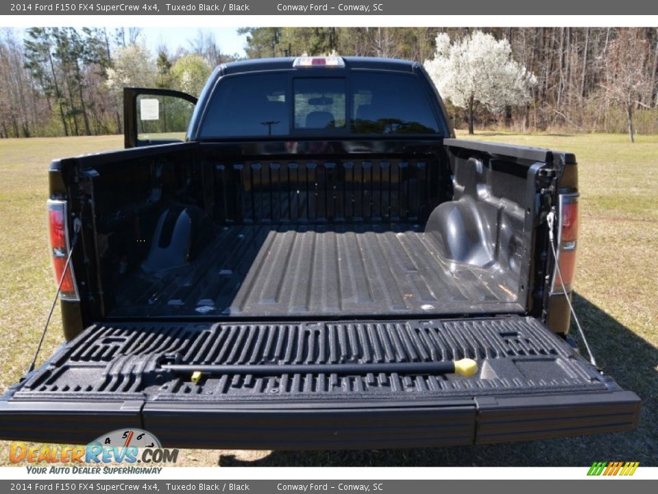 2014 Ford F150 FX4 SuperCrew 4x4 Tuxedo Black / Black Photo #15