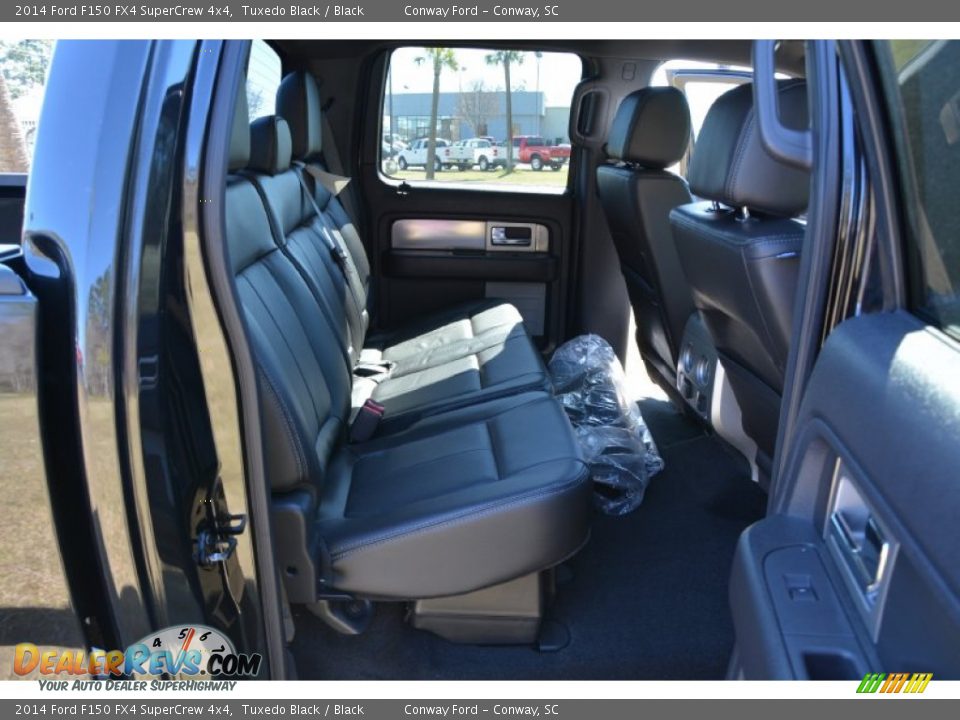 2014 Ford F150 FX4 SuperCrew 4x4 Tuxedo Black / Black Photo #16