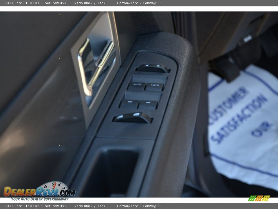 2014 Ford F150 FX4 SuperCrew 4x4 Tuxedo Black / Black Photo #20