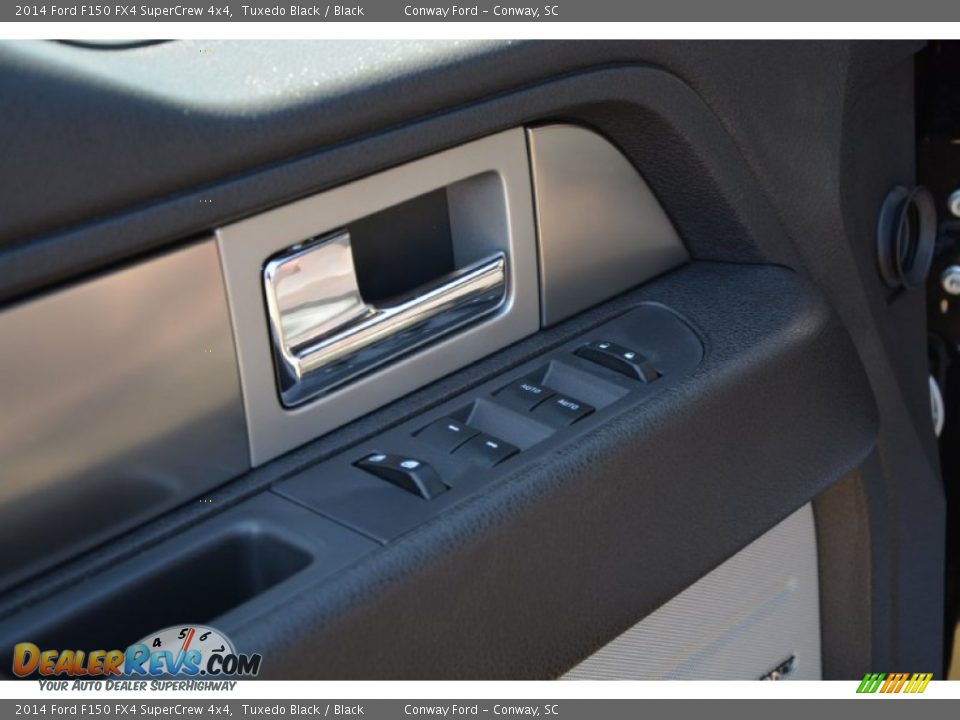 2014 Ford F150 FX4 SuperCrew 4x4 Tuxedo Black / Black Photo #21
