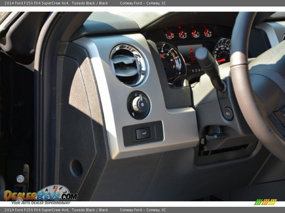 2014 Ford F150 FX4 SuperCrew 4x4 Tuxedo Black / Black Photo #22