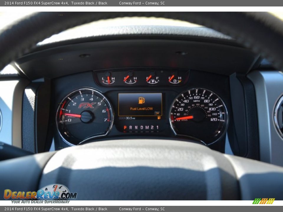 2014 Ford F150 FX4 SuperCrew 4x4 Tuxedo Black / Black Photo #24