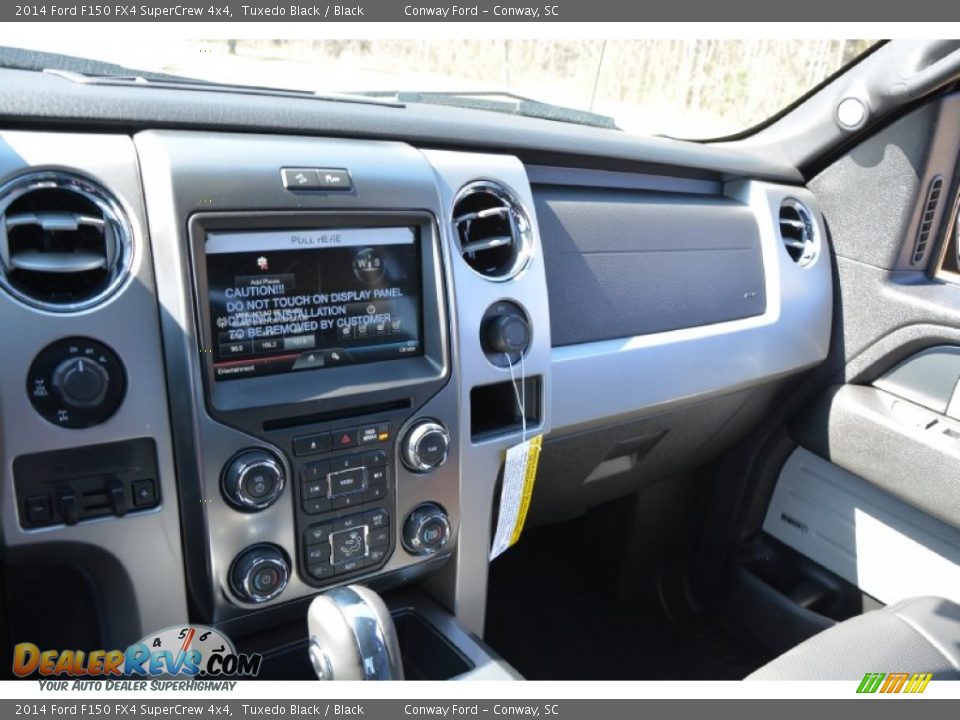 2014 Ford F150 FX4 SuperCrew 4x4 Tuxedo Black / Black Photo #29
