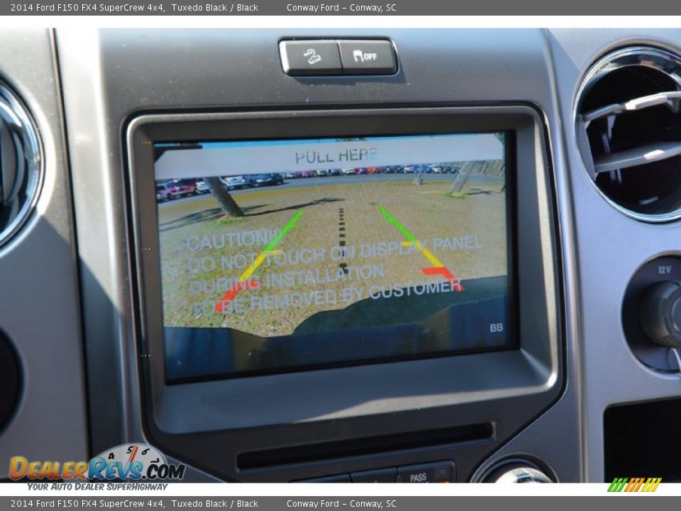 2014 Ford F150 FX4 SuperCrew 4x4 Tuxedo Black / Black Photo #31