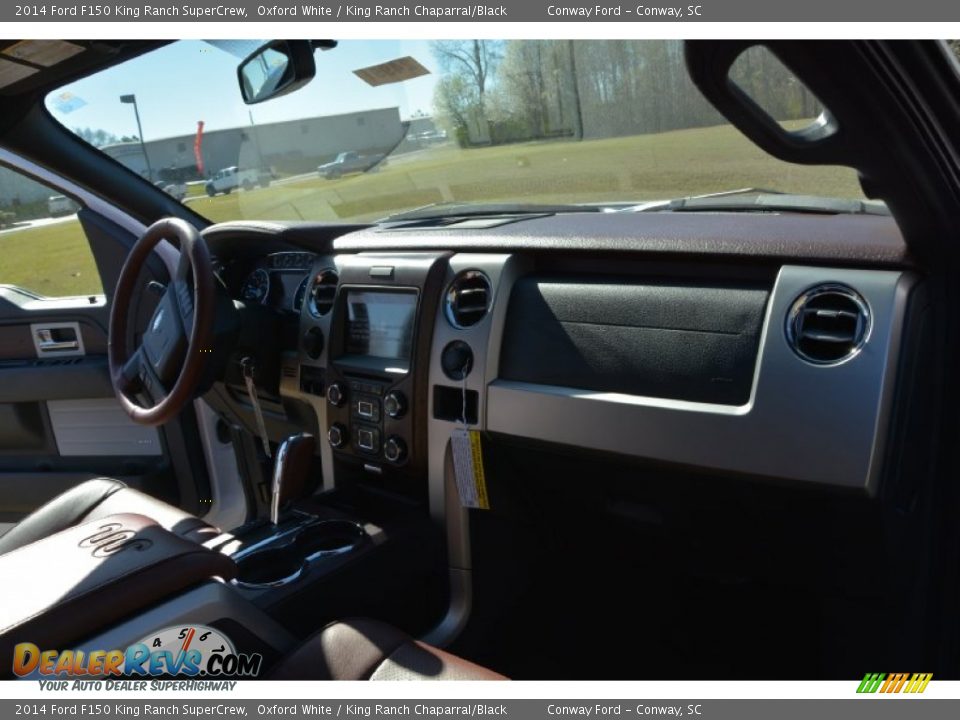 2014 Ford F150 King Ranch SuperCrew Oxford White / King Ranch Chaparral/Black Photo #18