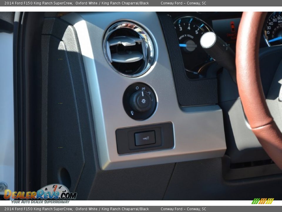 2014 Ford F150 King Ranch SuperCrew Oxford White / King Ranch Chaparral/Black Photo #22