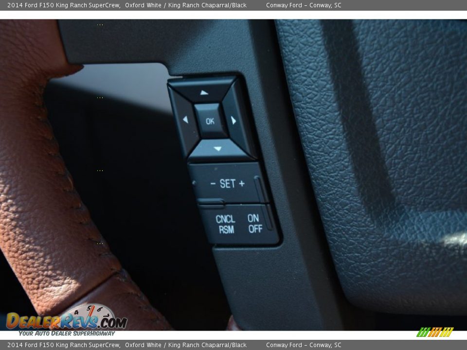 2014 Ford F150 King Ranch SuperCrew Oxford White / King Ranch Chaparral/Black Photo #24