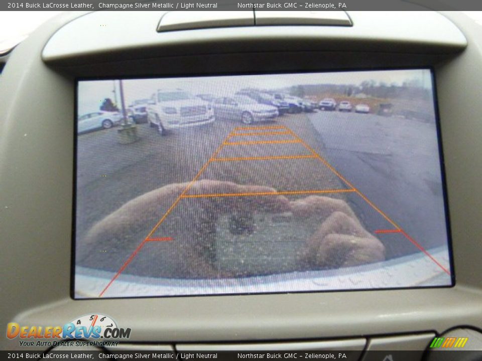 2014 Buick LaCrosse Leather Champagne Silver Metallic / Light Neutral Photo #16