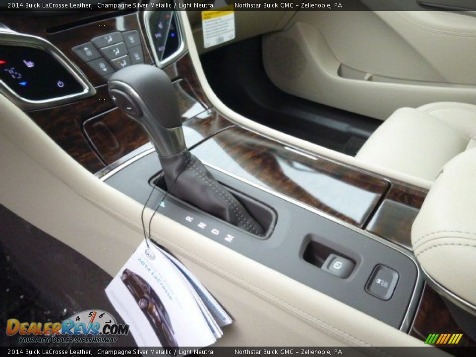 2014 Buick LaCrosse Leather Champagne Silver Metallic / Light Neutral Photo #17