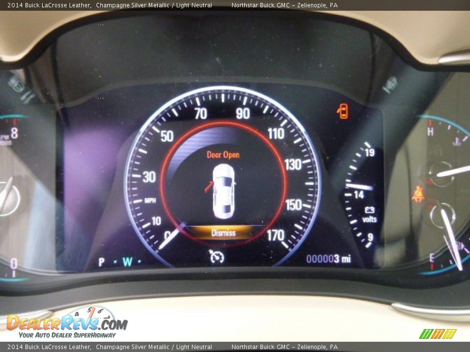 2014 Buick LaCrosse Leather Champagne Silver Metallic / Light Neutral Photo #19