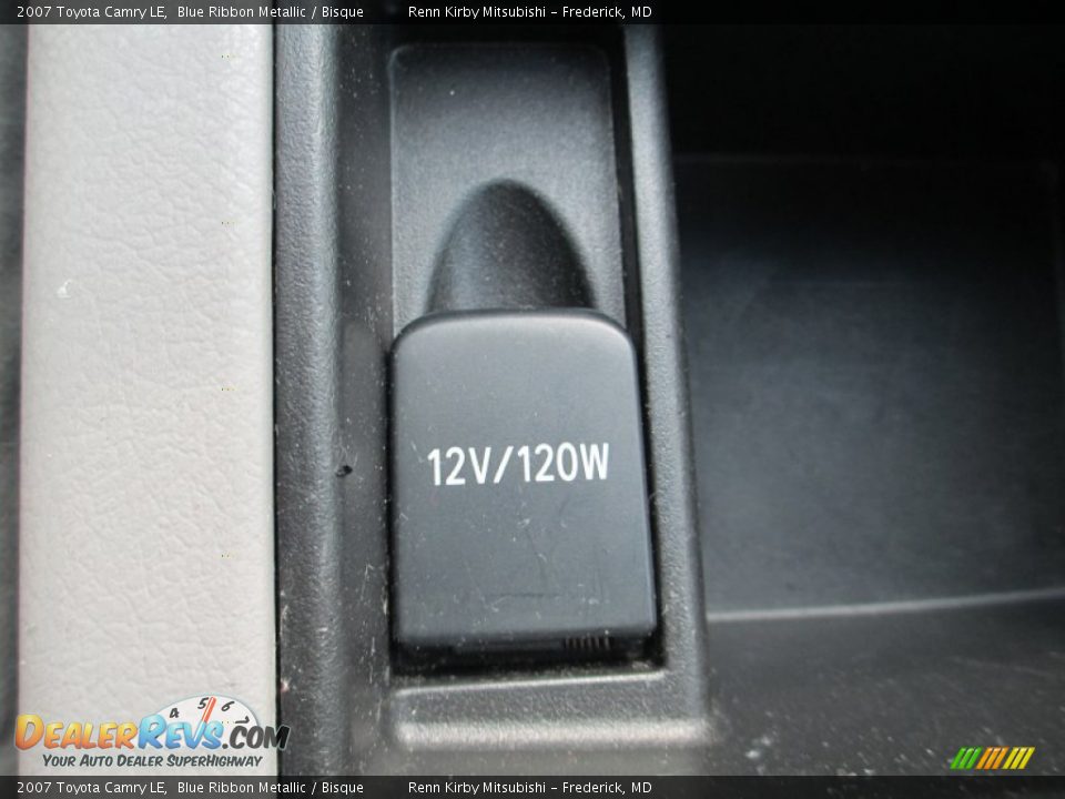 2007 Toyota Camry LE Blue Ribbon Metallic / Bisque Photo #24
