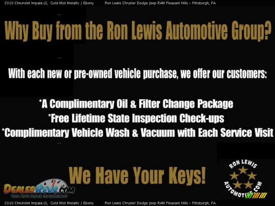 Dealer Info of 2010 Chevrolet Impala LS Photo #21
