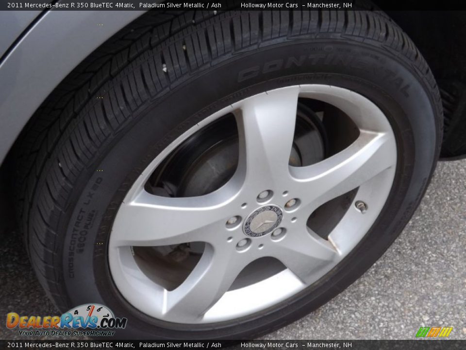 2011 Mercedes-Benz R 350 BlueTEC 4Matic Paladium Silver Metallic / Ash Photo #5