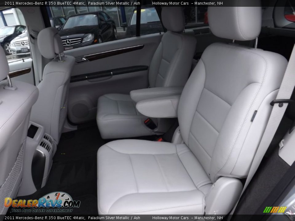2011 Mercedes-Benz R 350 BlueTEC 4Matic Paladium Silver Metallic / Ash Photo #6