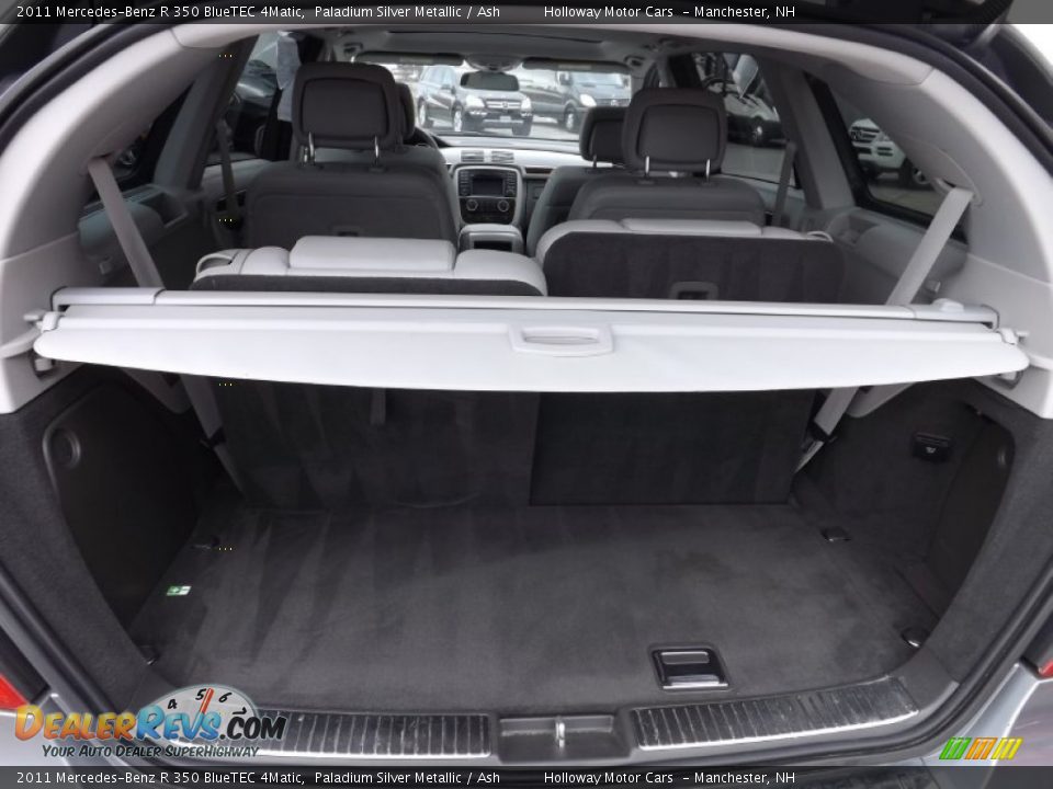 2011 Mercedes-Benz R 350 BlueTEC 4Matic Paladium Silver Metallic / Ash Photo #10