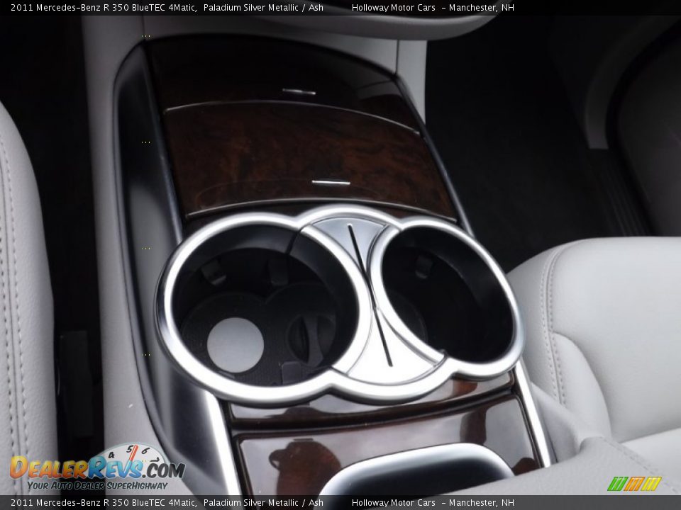 2011 Mercedes-Benz R 350 BlueTEC 4Matic Paladium Silver Metallic / Ash Photo #15