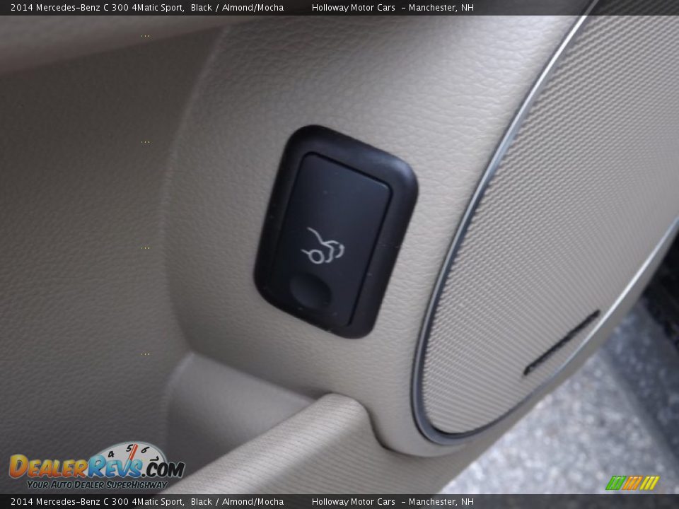 2014 Mercedes-Benz C 300 4Matic Sport Black / Almond/Mocha Photo #13