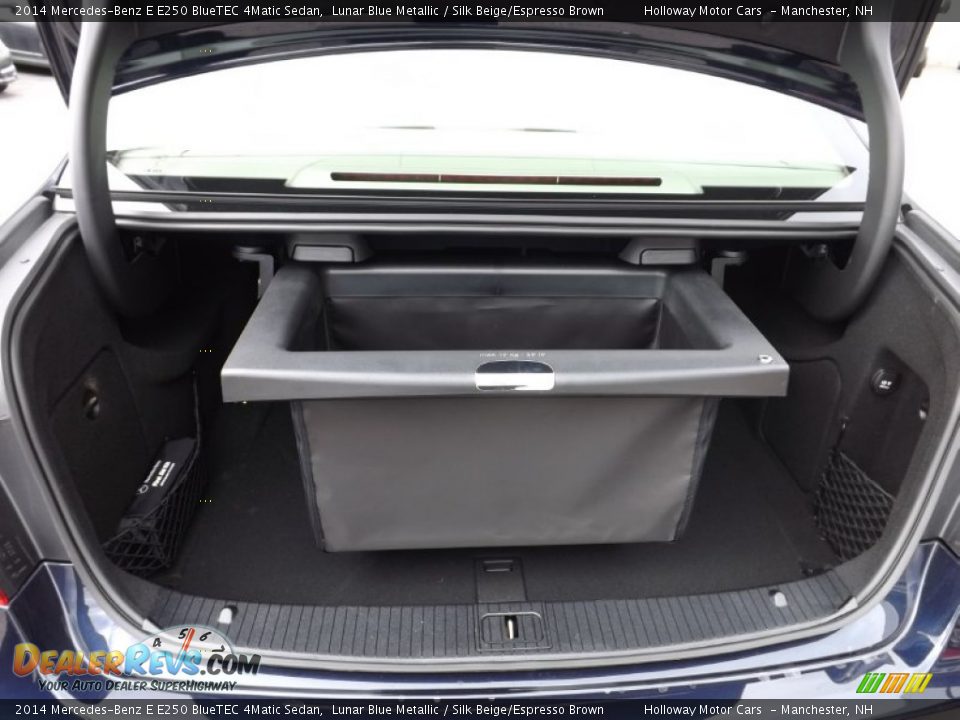 2014 Mercedes-Benz E E250 BlueTEC 4Matic Sedan Lunar Blue Metallic / Silk Beige/Espresso Brown Photo #8