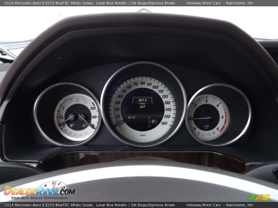 2014 Mercedes-Benz E E250 BlueTEC 4Matic Sedan Gauges Photo #13