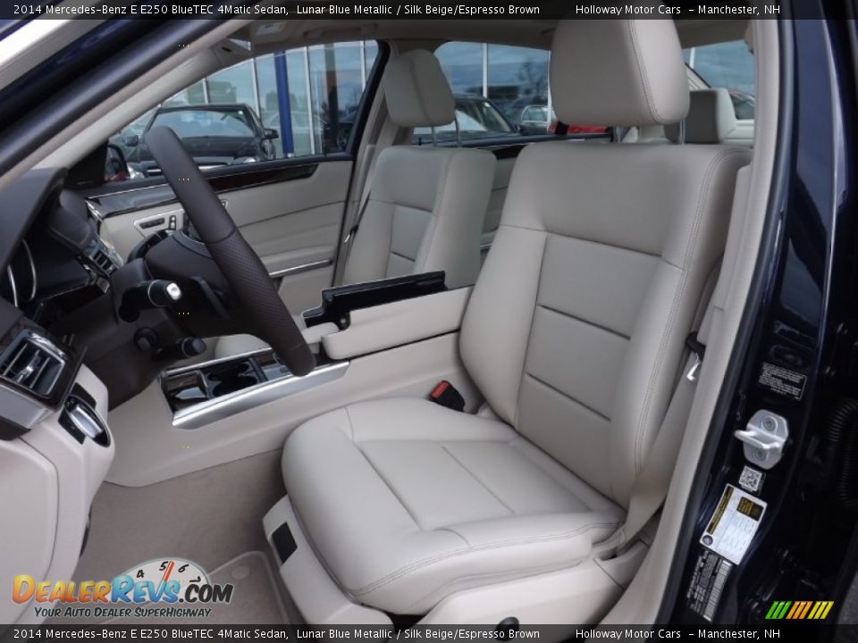Front Seat of 2014 Mercedes-Benz E E250 BlueTEC 4Matic Sedan Photo #16