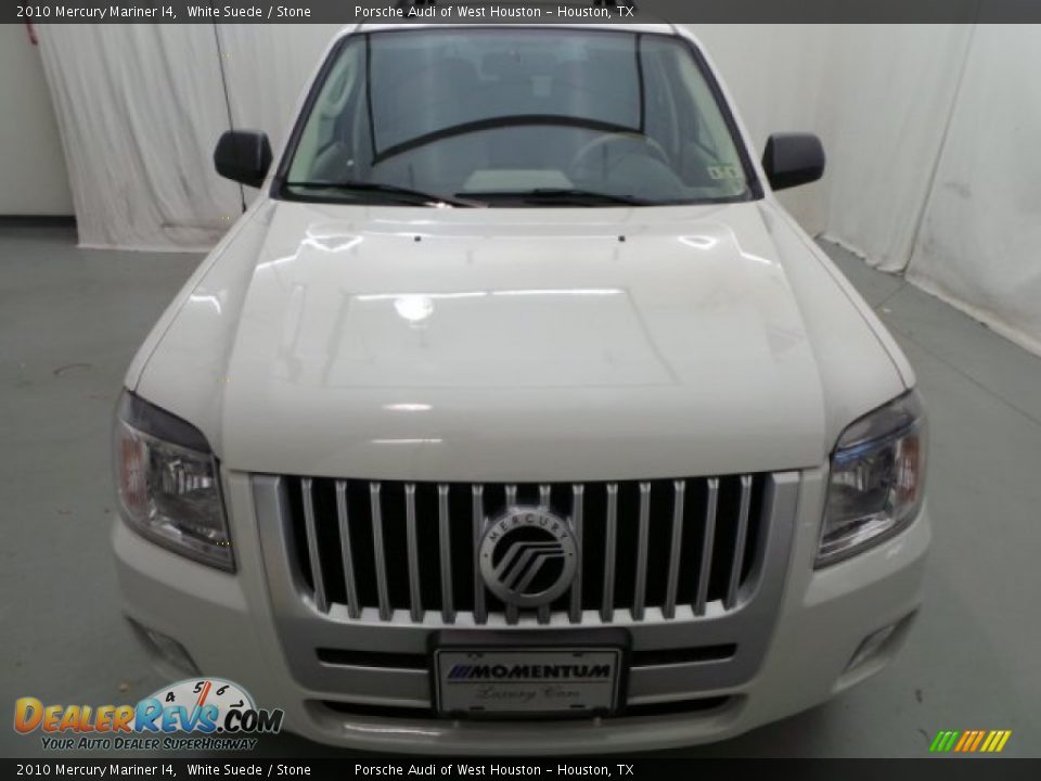 2010 Mercury Mariner I4 White Suede / Stone Photo #2