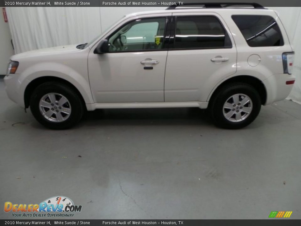 2010 Mercury Mariner I4 White Suede / Stone Photo #4