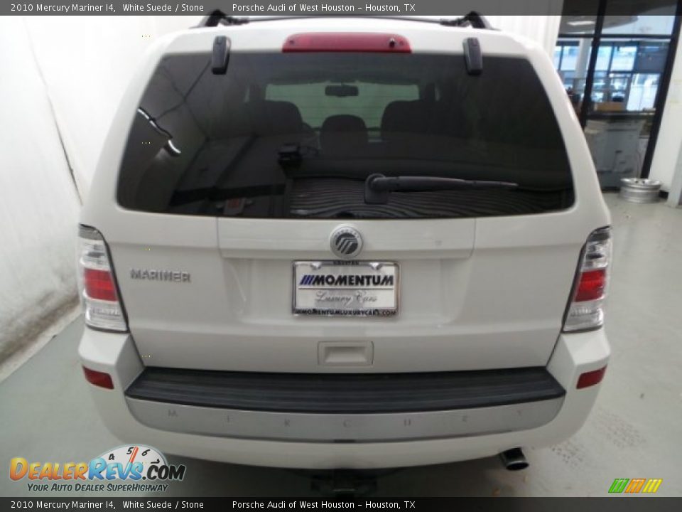2010 Mercury Mariner I4 White Suede / Stone Photo #5