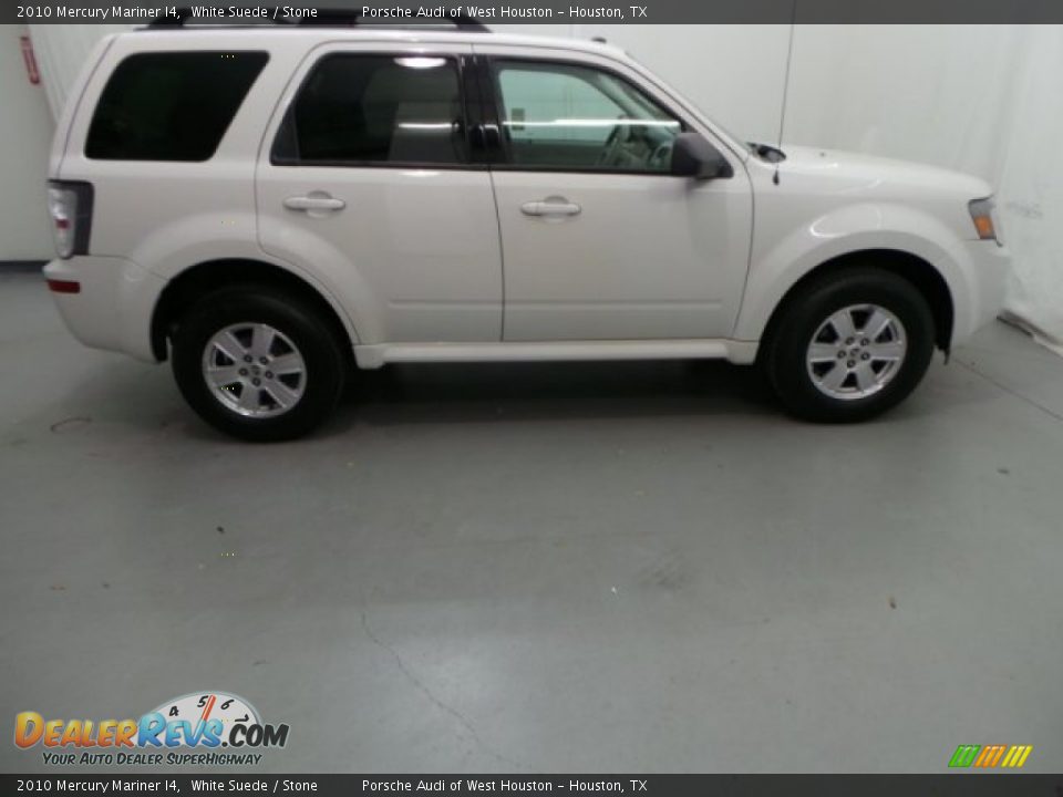 2010 Mercury Mariner I4 White Suede / Stone Photo #7