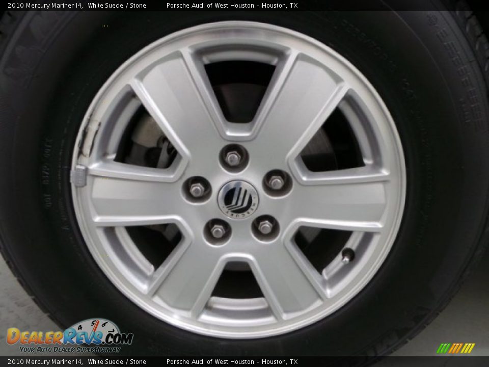 2010 Mercury Mariner I4 White Suede / Stone Photo #10