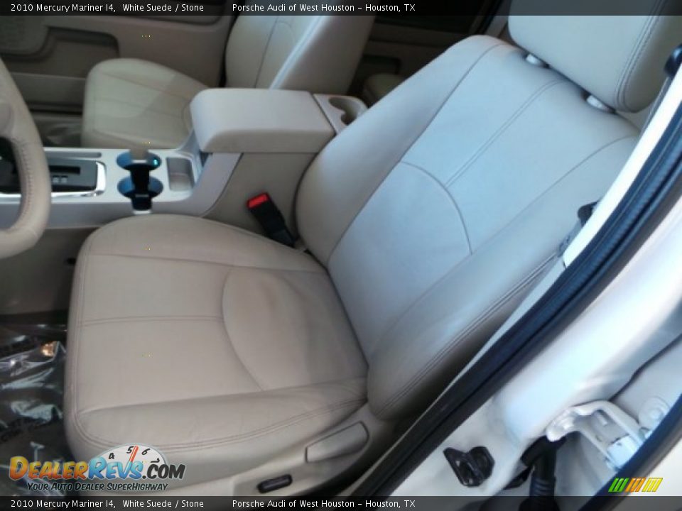 2010 Mercury Mariner I4 White Suede / Stone Photo #14