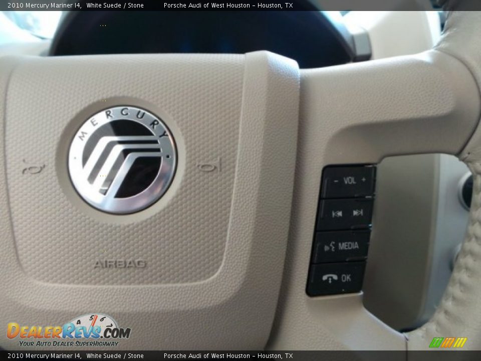 2010 Mercury Mariner I4 White Suede / Stone Photo #25