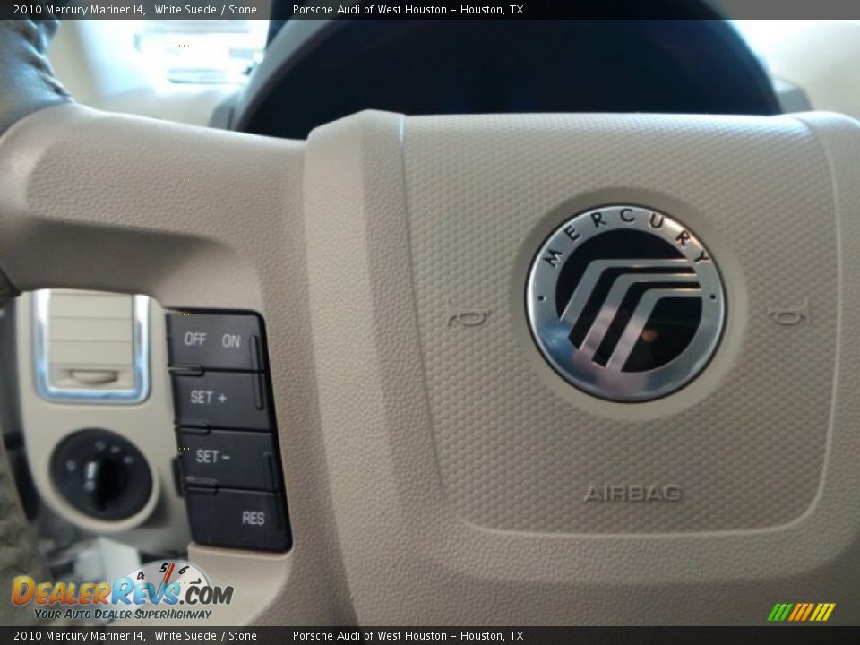 2010 Mercury Mariner I4 White Suede / Stone Photo #26