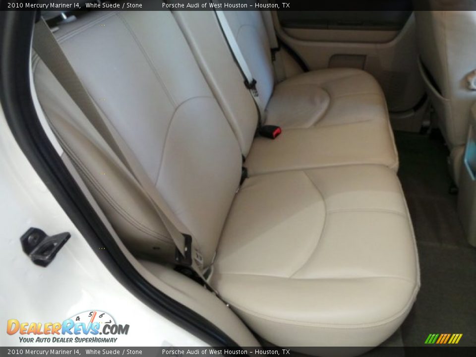 2010 Mercury Mariner I4 White Suede / Stone Photo #35