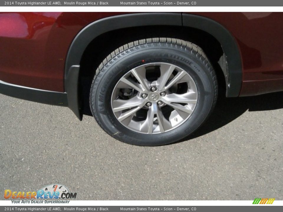 2014 Toyota Highlander LE AWD Wheel Photo #9