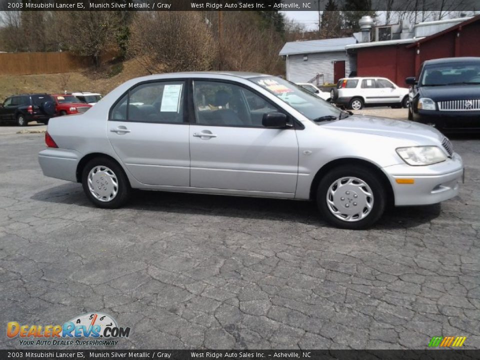 Munich Silver Metallic 2003 Mitsubishi Lancer ES Photo #3