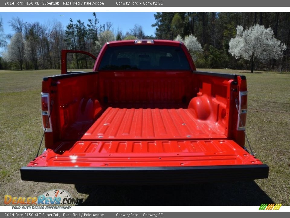 2014 Ford F150 XLT SuperCab Race Red / Pale Adobe Photo #12