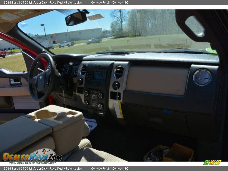 2014 Ford F150 XLT SuperCab Race Red / Pale Adobe Photo #14