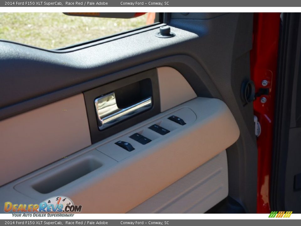 2014 Ford F150 XLT SuperCab Race Red / Pale Adobe Photo #17