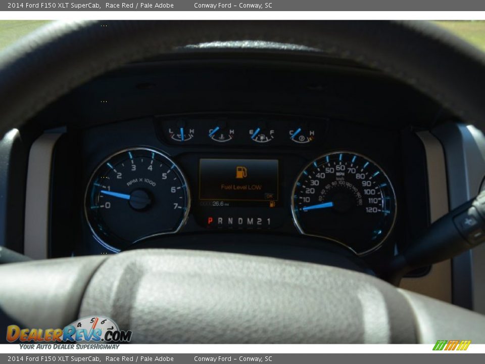 2014 Ford F150 XLT SuperCab Race Red / Pale Adobe Photo #19