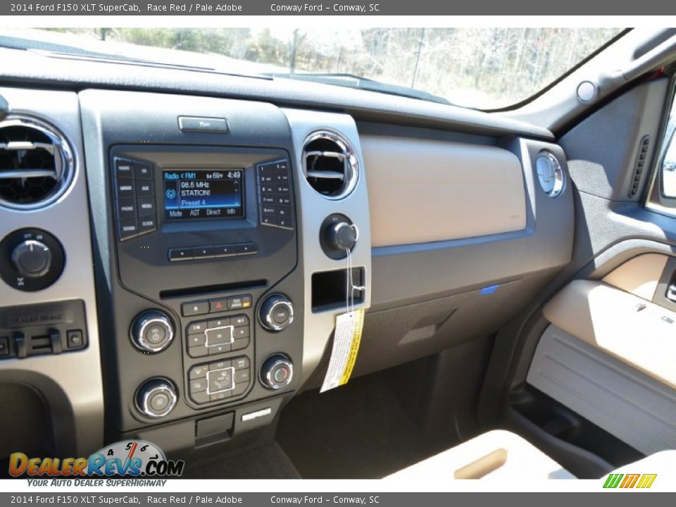 2014 Ford F150 XLT SuperCab Race Red / Pale Adobe Photo #24