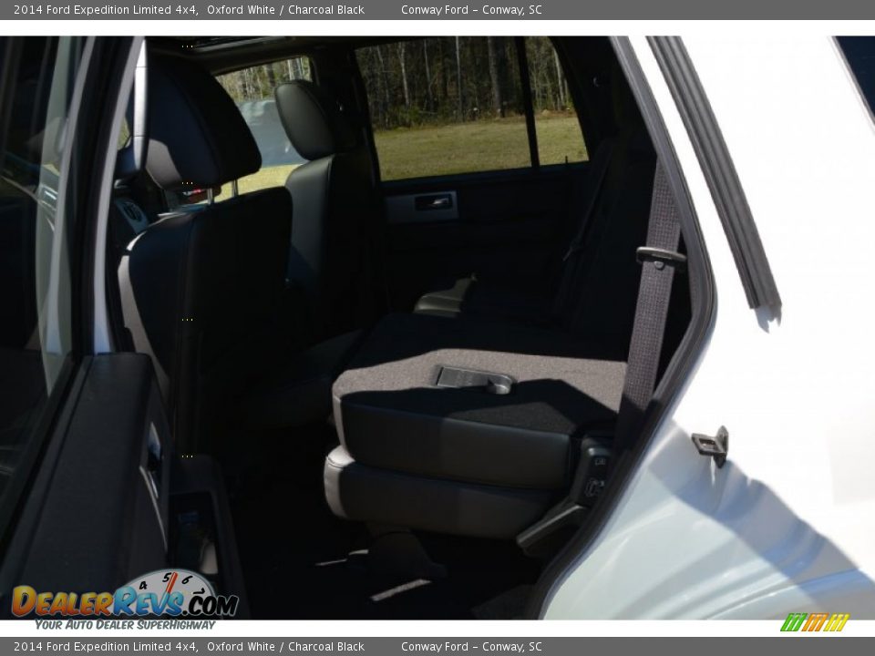 2014 Ford Expedition Limited 4x4 Oxford White / Charcoal Black Photo #12