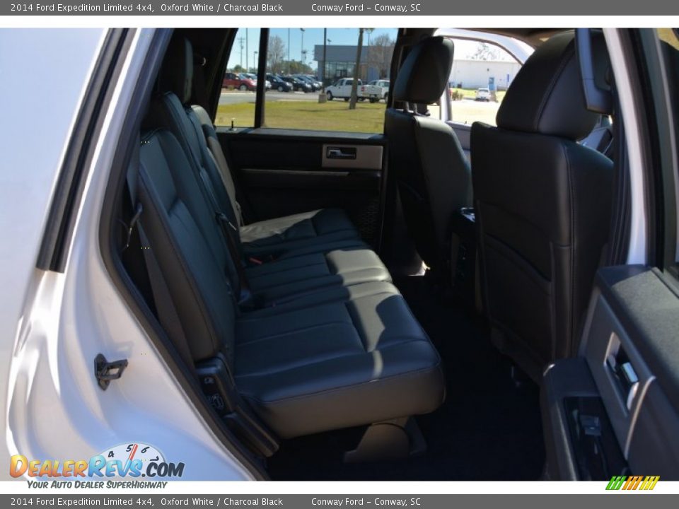 2014 Ford Expedition Limited 4x4 Oxford White / Charcoal Black Photo #18