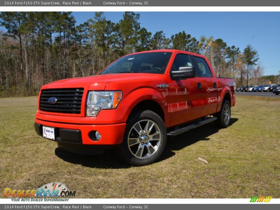 2014 Ford F150 STX SuperCrew Race Red / Black Photo #1