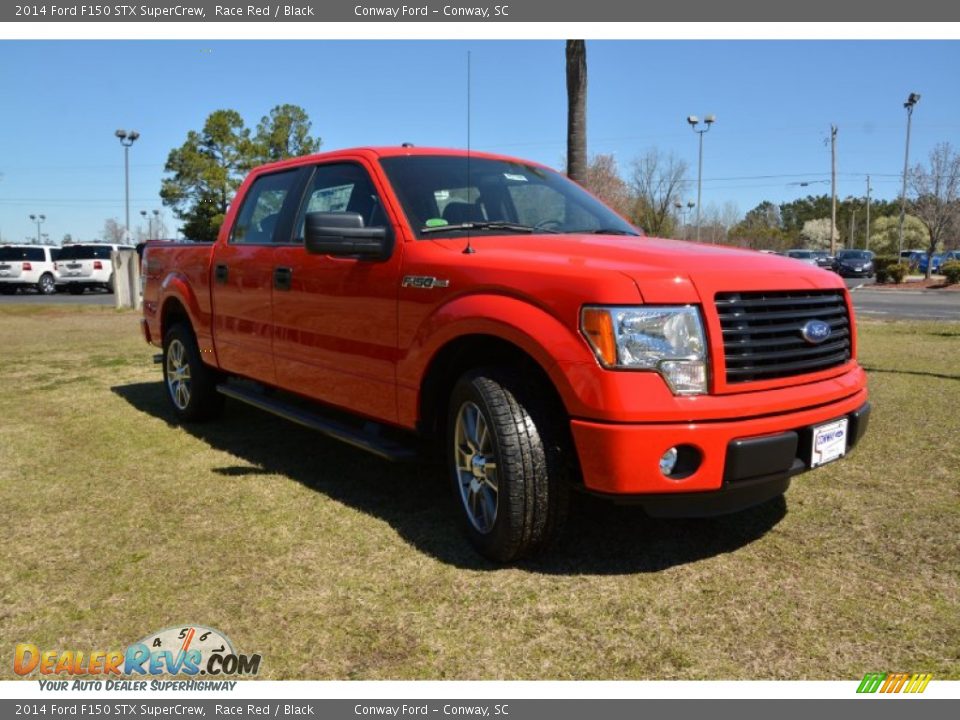 2014 Ford F150 STX SuperCrew Race Red / Black Photo #3