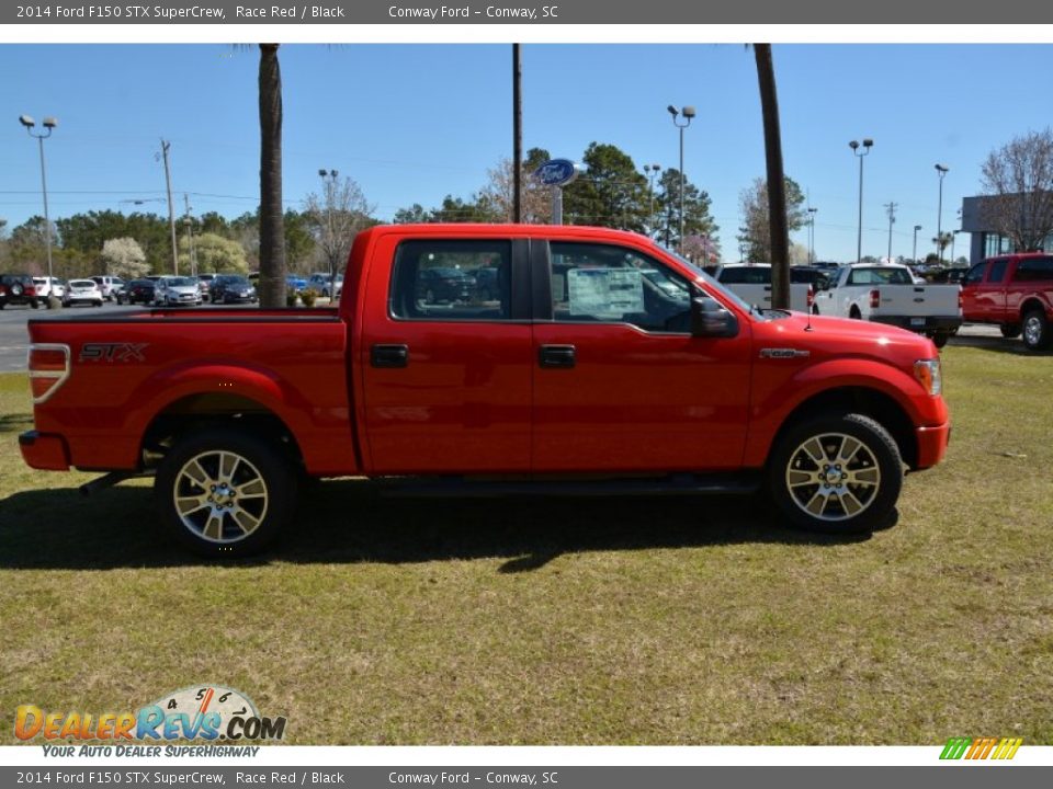 2014 Ford F150 STX SuperCrew Race Red / Black Photo #4