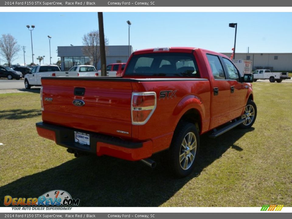 2014 Ford F150 STX SuperCrew Race Red / Black Photo #5